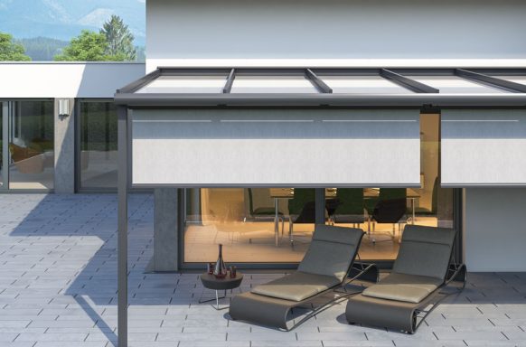 Reflexa Life Small Zip Markise Terrassendach
